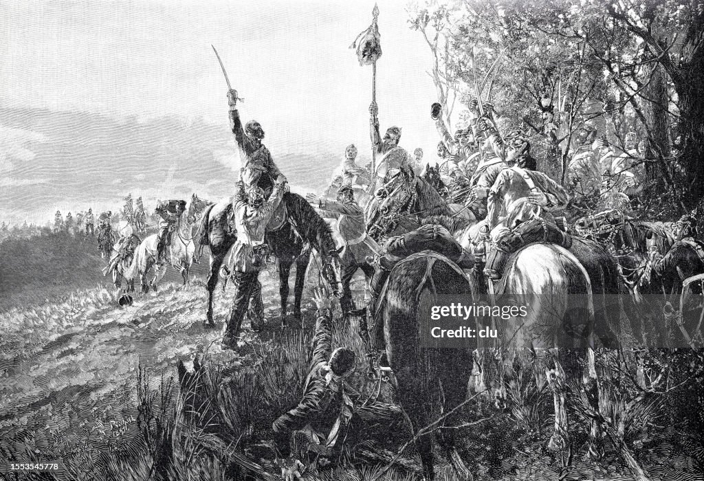 German French War 1870, a hurray at the German emperor