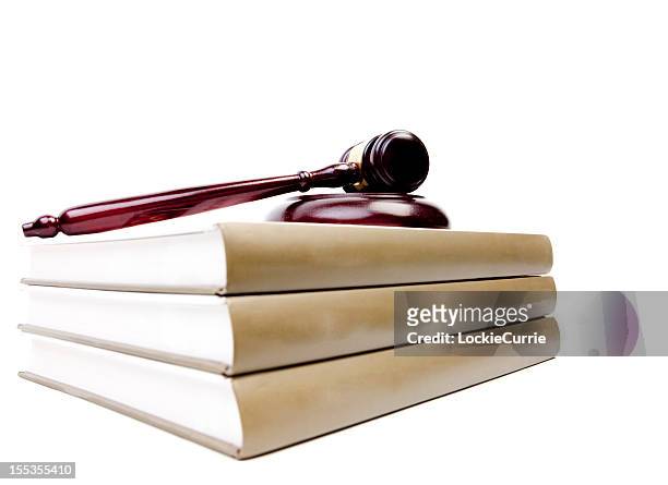 gavel and books - courthouse background stock pictures, royalty-free photos & images