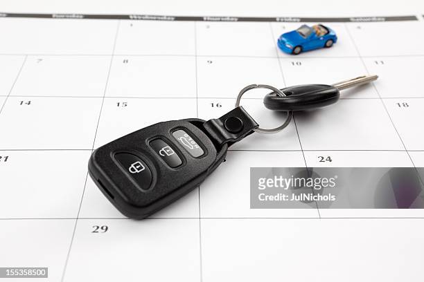 calendar: new car or road trip - 2012 calendar stock pictures, royalty-free photos & images