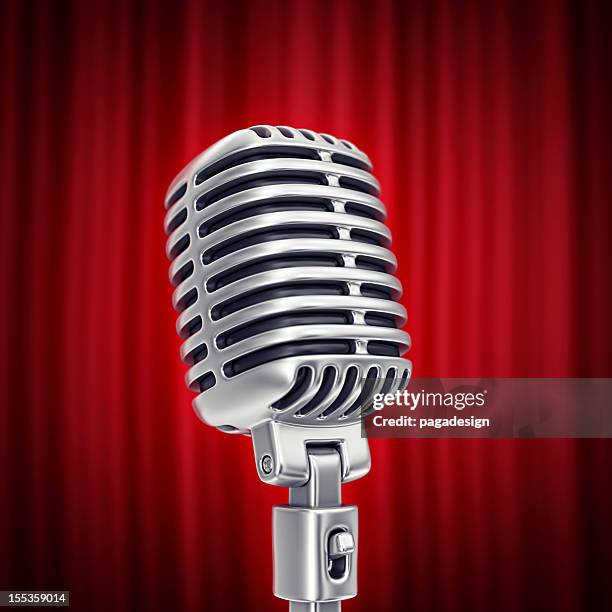 microphone - microphone 3d stock pictures, royalty-free photos & images