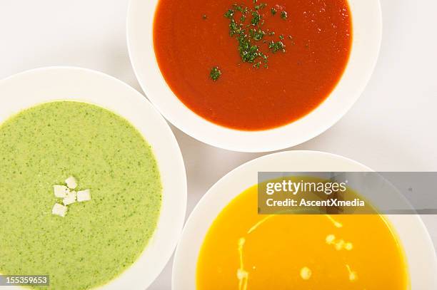 suppen - soup vegtables stock-fotos und bilder