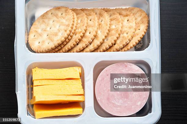 lunchable - plane food stock pictures, royalty-free photos & images