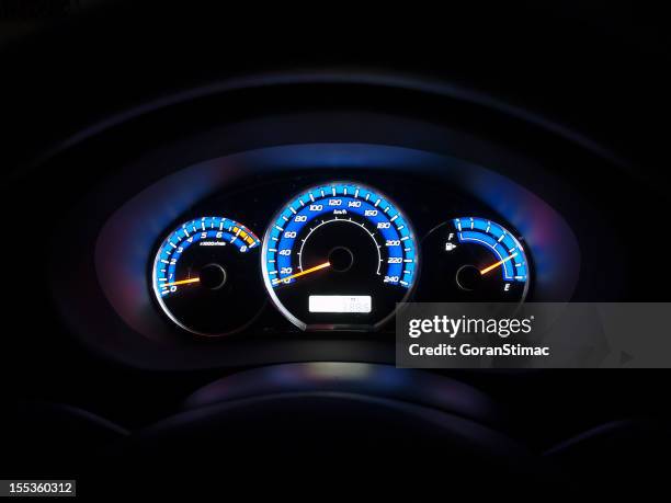 dashboard - speedometer stock pictures, royalty-free photos & images
