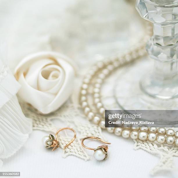 retro still life - bridal shop stockfoto's en -beelden