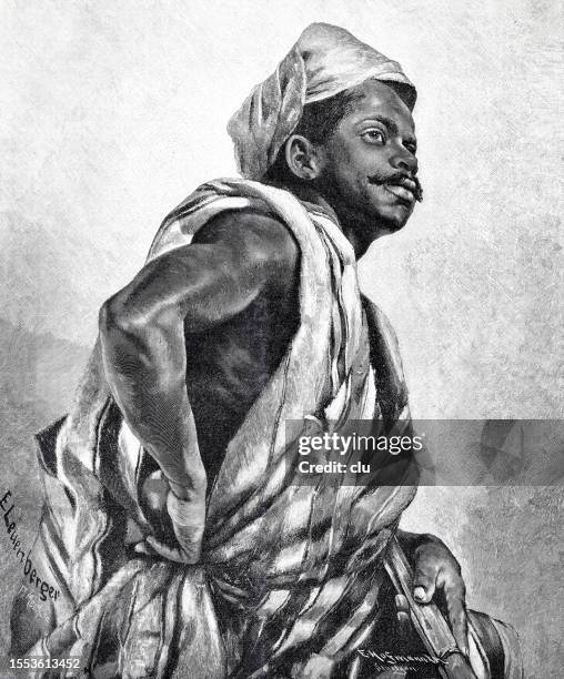 man from the bermuda islands - bermuda stock illustrations