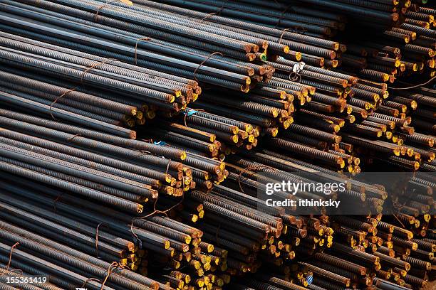 rebar - construction material stock pictures, royalty-free photos & images