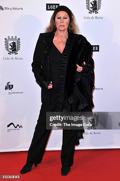 Ursula Andress attends the Gala of Bern in her honour celebrating 50 years of the James Bond films held at the Zentrum Paul Klee on November 3, 2012...