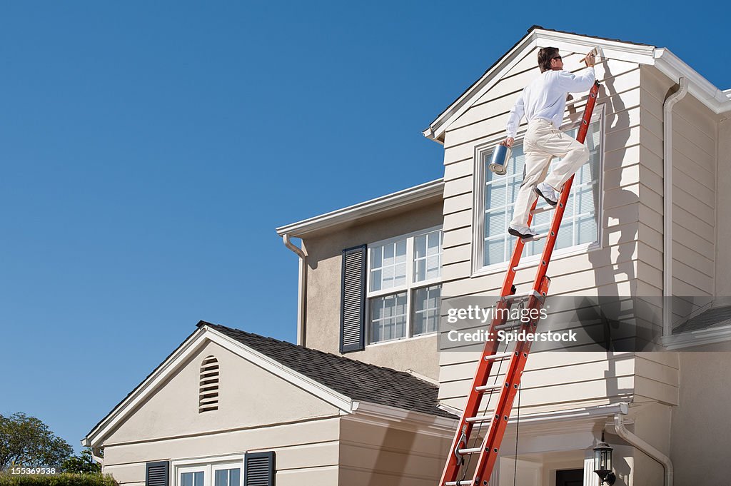 House Painter With Paint Brush