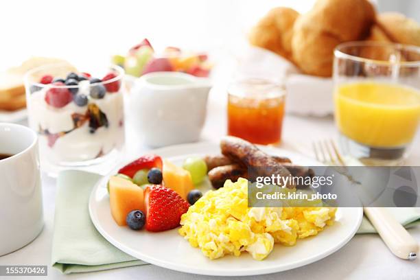 朝食用テーブル - 洋食 ストックフォトと画像