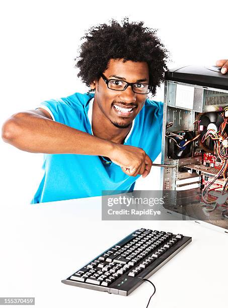 Generic Smilling Computer 127 Fake Smile At Work Stock Photos, High-Res Pictures, and Images ...