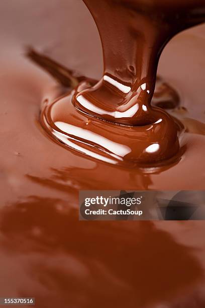 chocolate - chocolate melting stock pictures, royalty-free photos & images