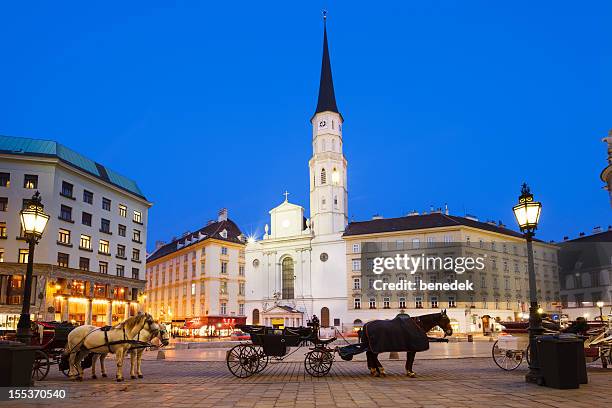 viena, áustria - centro de viena imagens e fotografias de stock