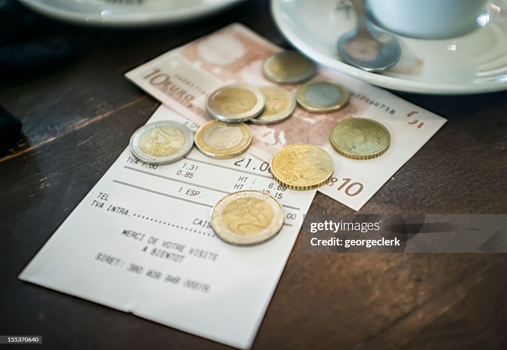 European Cafe Bill