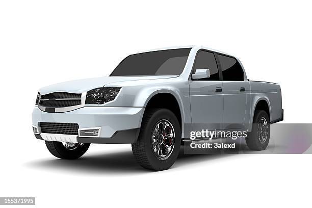 pick-up truck - pick up truck stock pictures, royalty-free photos & images