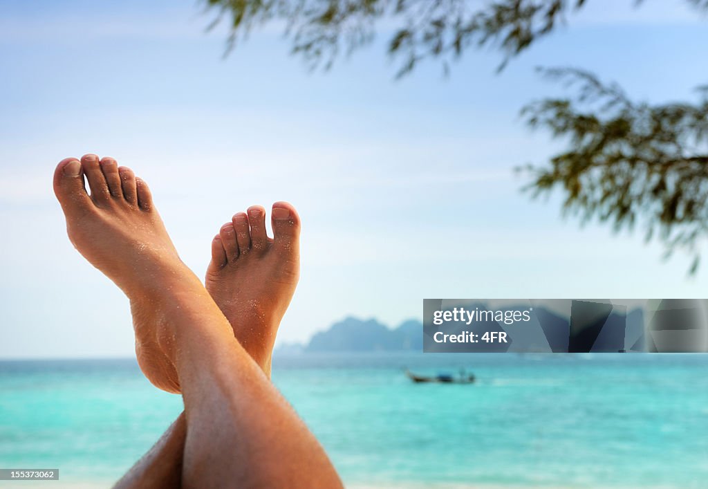 Feet up in Paradise - Time to Relax (XXXL)