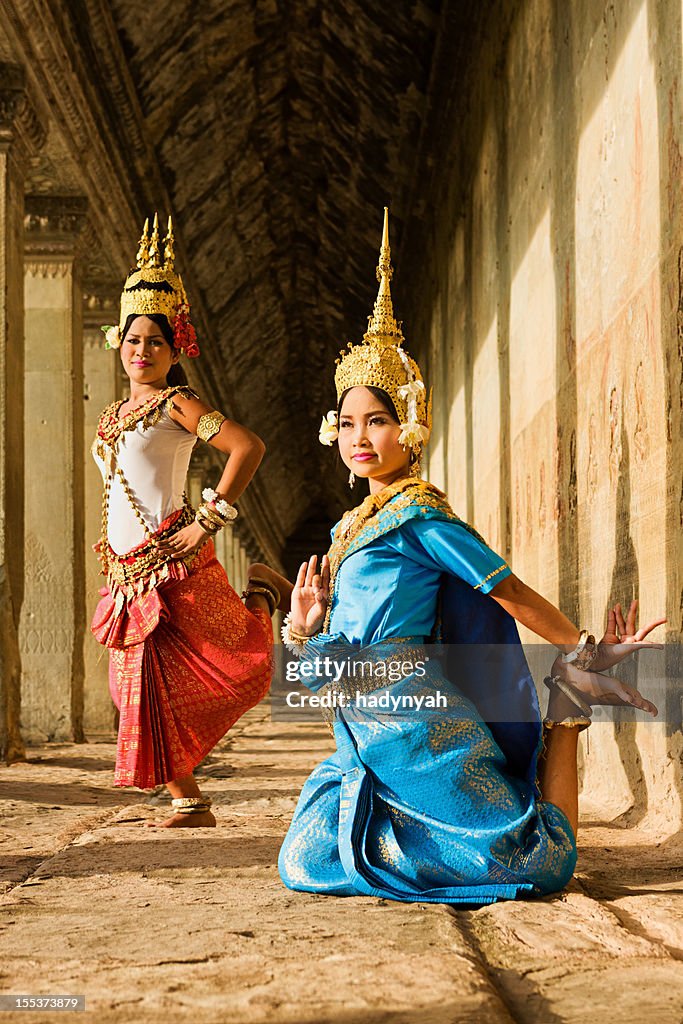 Apsara ballerini di Angkor Wat