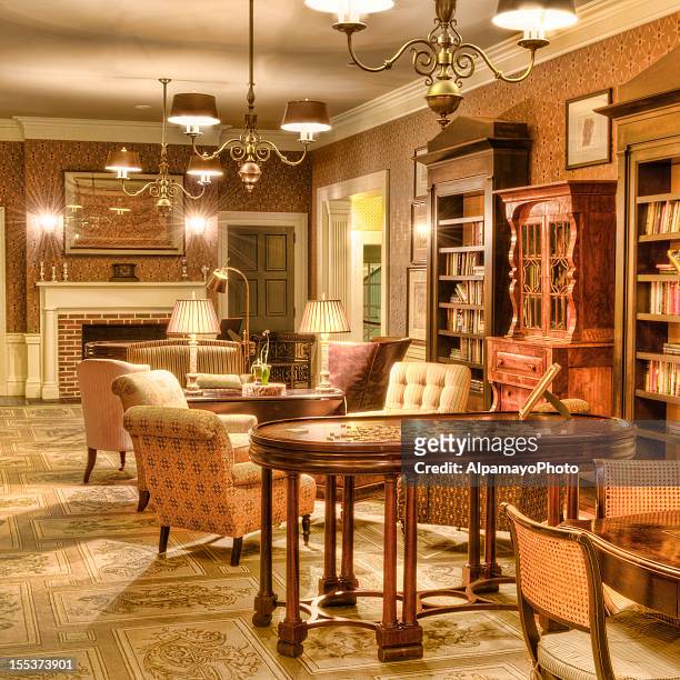 formal living room, antique luxury style - ii - grand room stock pictures, royalty-free photos & images