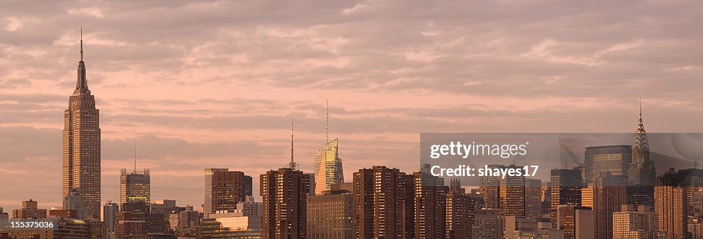 NYC Midtown sunset