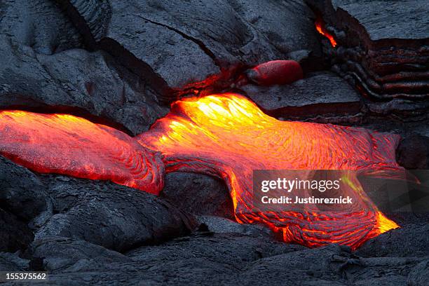 lava - lavastroom stockfoto's en -beelden