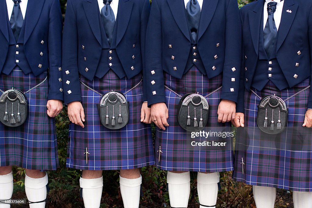 Hommes en Kilts