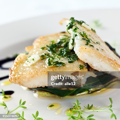 Filete de pescado con verduras Filete de pescado con verduras