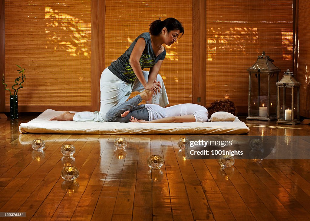 Thai massage