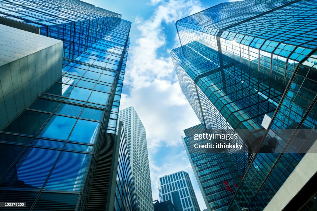 Skyscraper in Hong kong