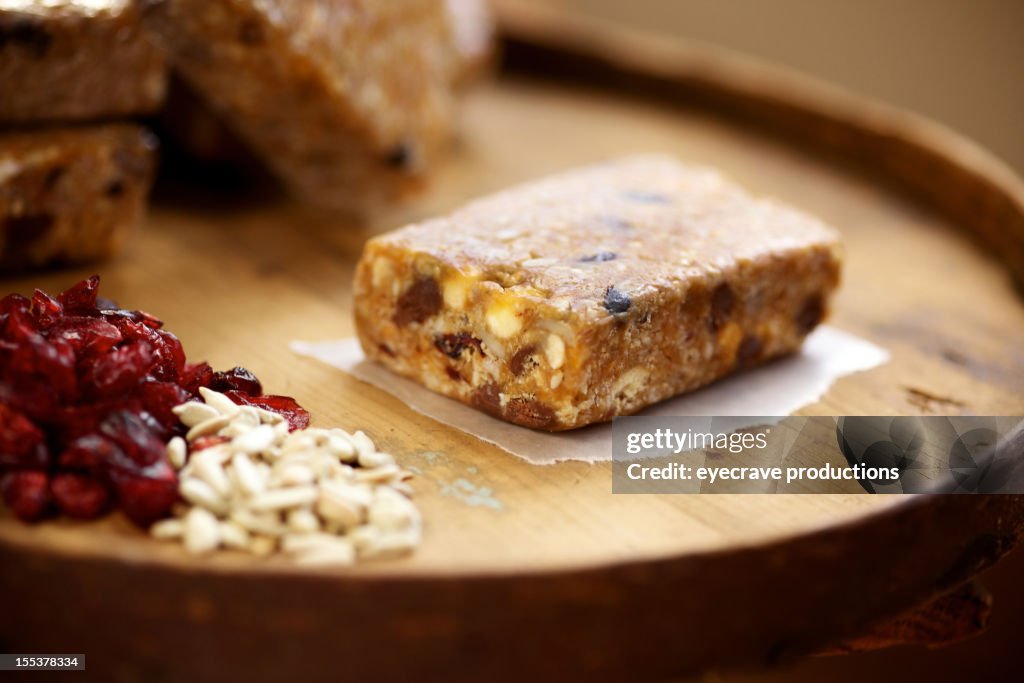 Healthy organic energy bar