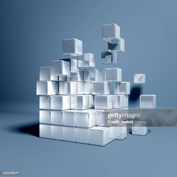 cubes - digital composite stock pictures, royalty-free photos & images