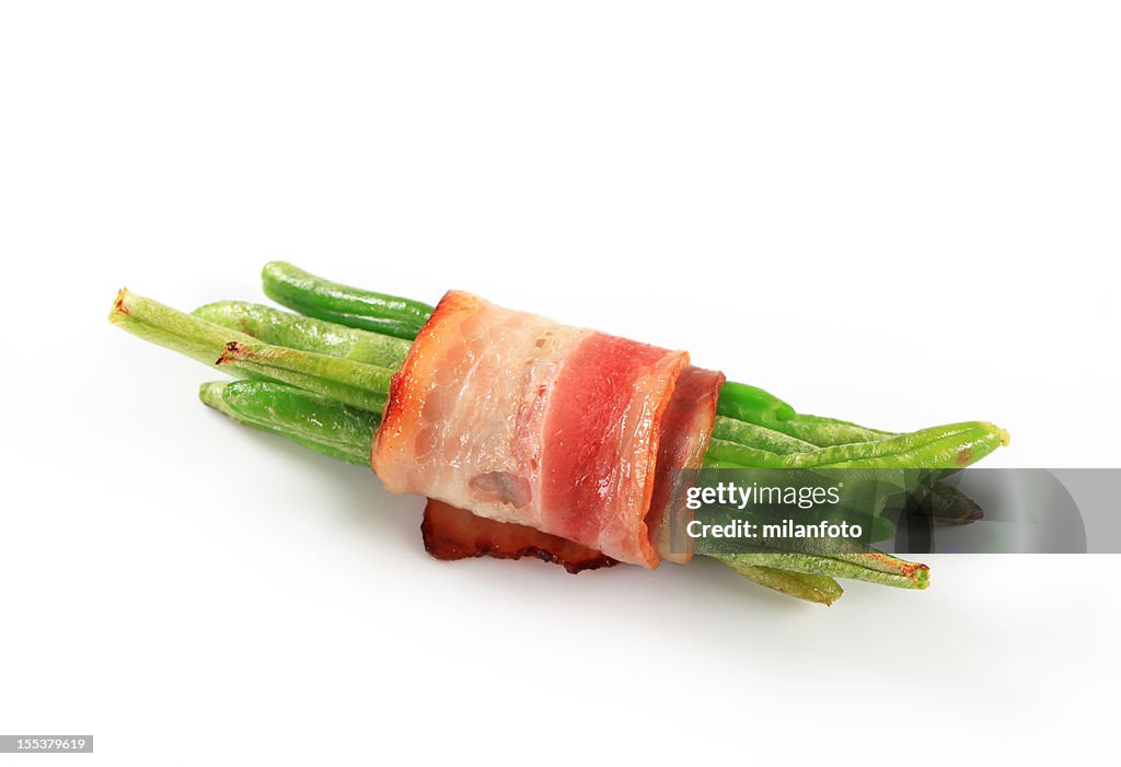Bacon beans wrap