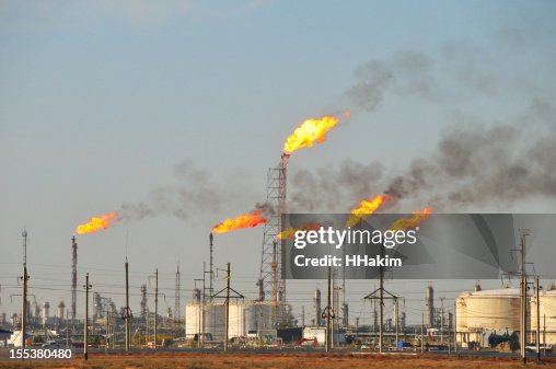 Gas flaring Gas flaring