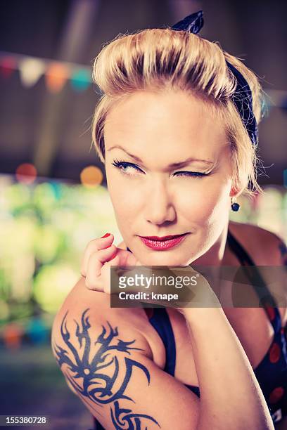 558 Rockabilly Woman Stock Photos, High-Res Pictures, and Images - Getty  Images