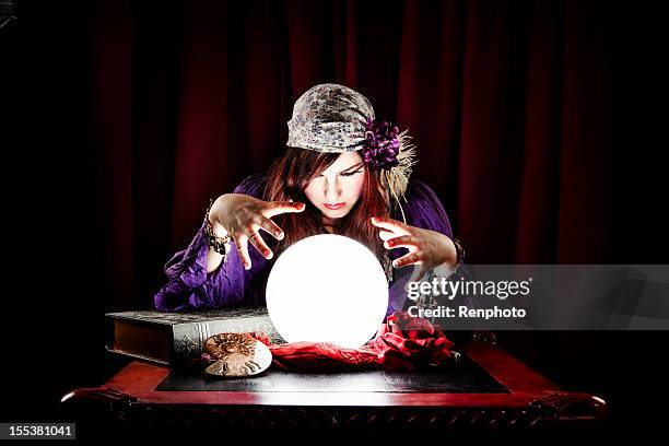 fortune teller - fortune telling stock pictures, royalty-free photos & images