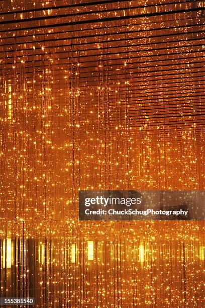 chandelier lighting glass curtain fixture - crystal chandelier stock pictures, royalty-free photos & images