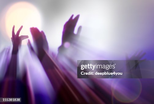 Abstract blurred hands in light Abstract blurred hands in light