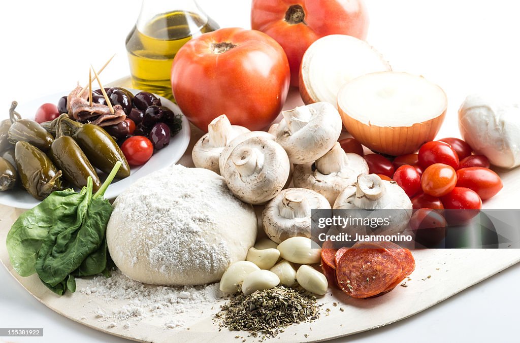 Pizza ingredients