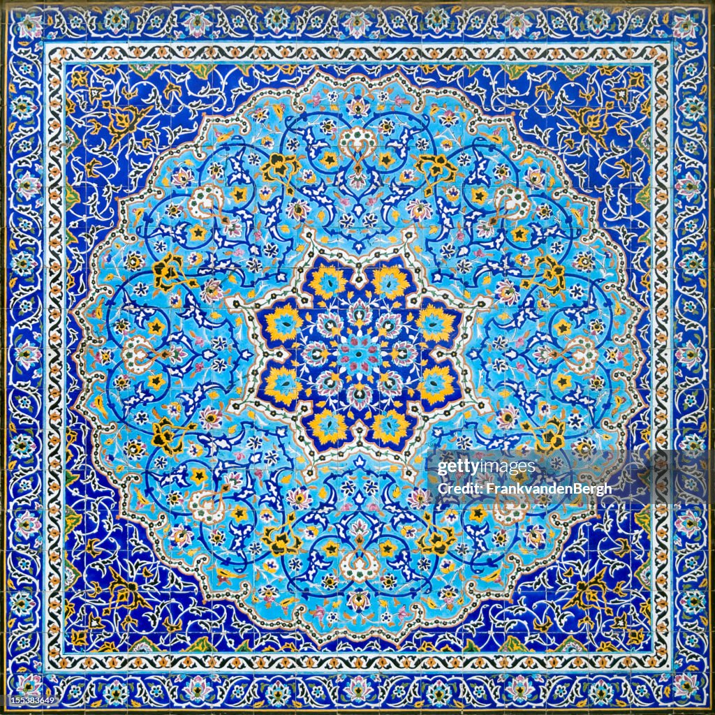 Mosaico Decoração do Irão