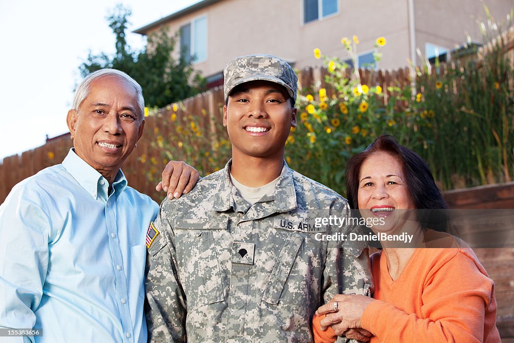 Army Familien Portrait