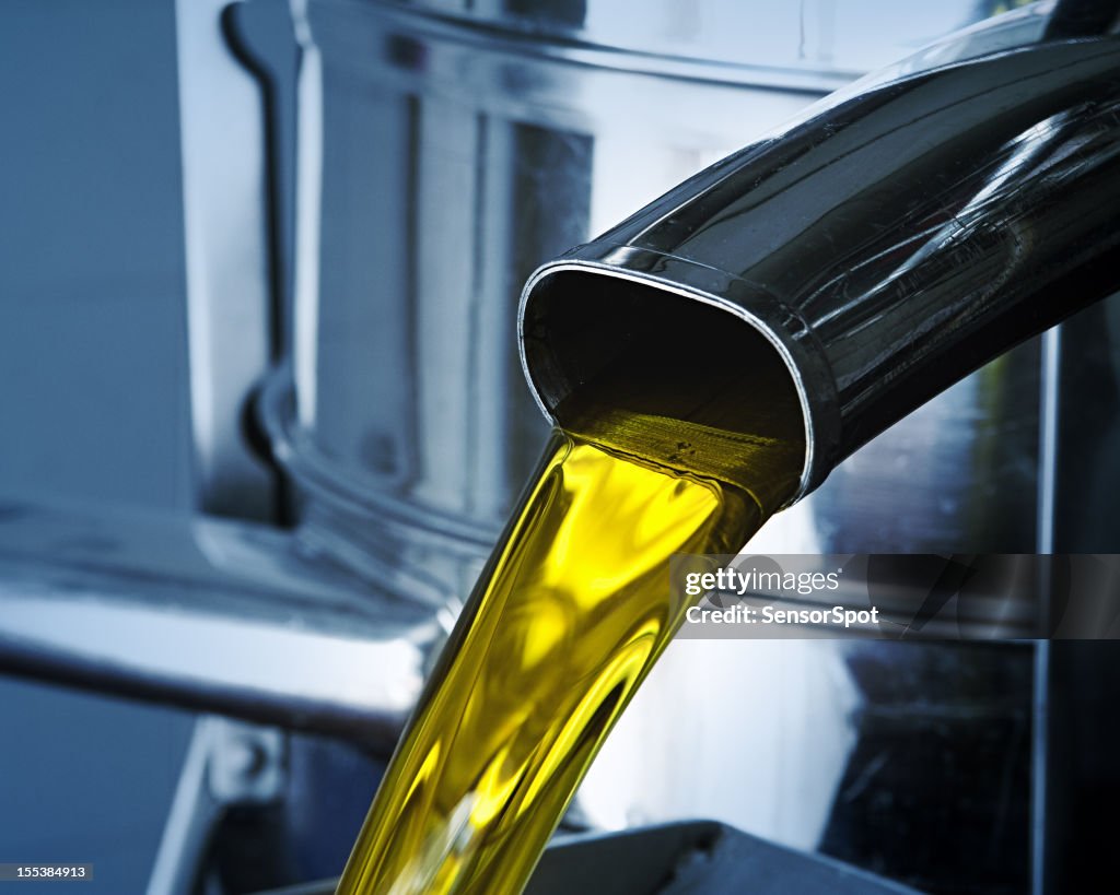 Olive oil production