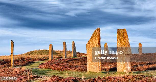 ring of brodgar, orkney - orkney islands bildbanksfoton och bilder