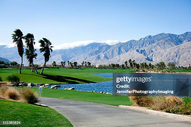 palm springs golf - palm springs resort stock pictures, royalty-free photos & images