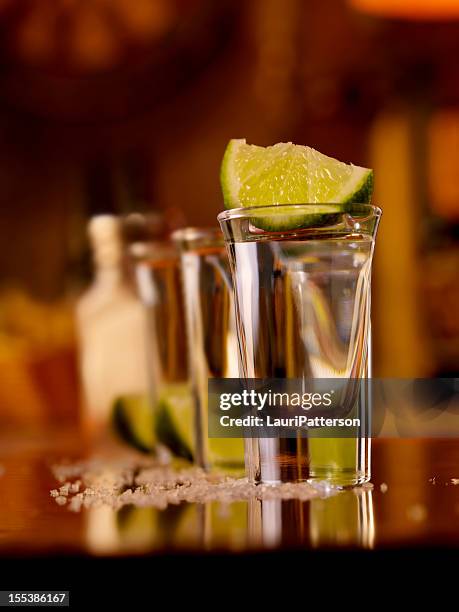 tequila shots - lemon lime top stock pictures, royalty-free photos & images