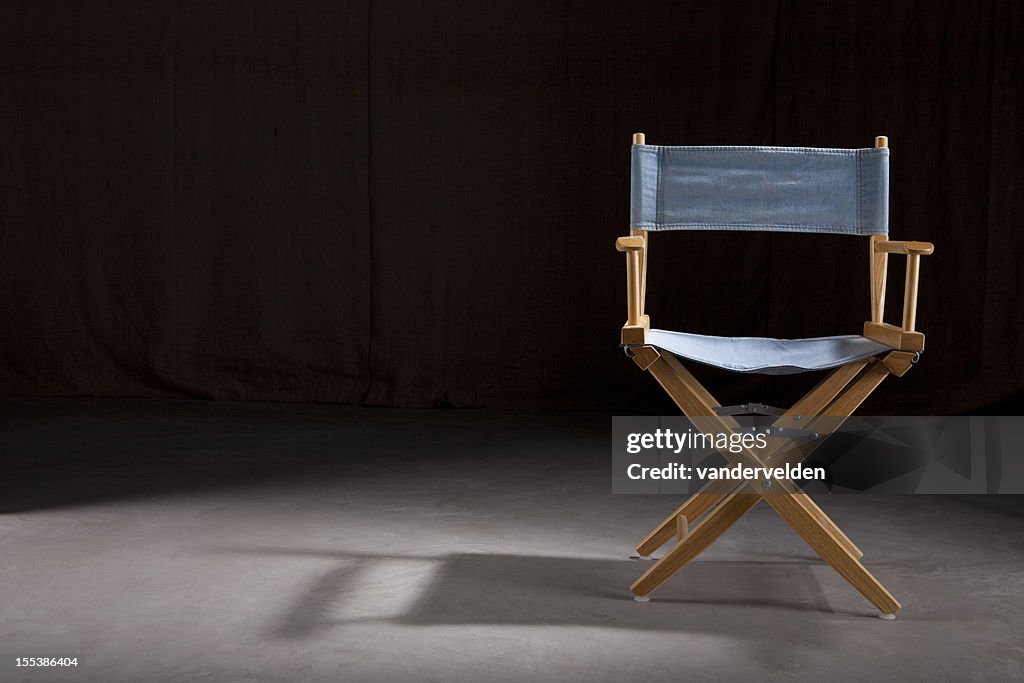 Empty Director's Chair
