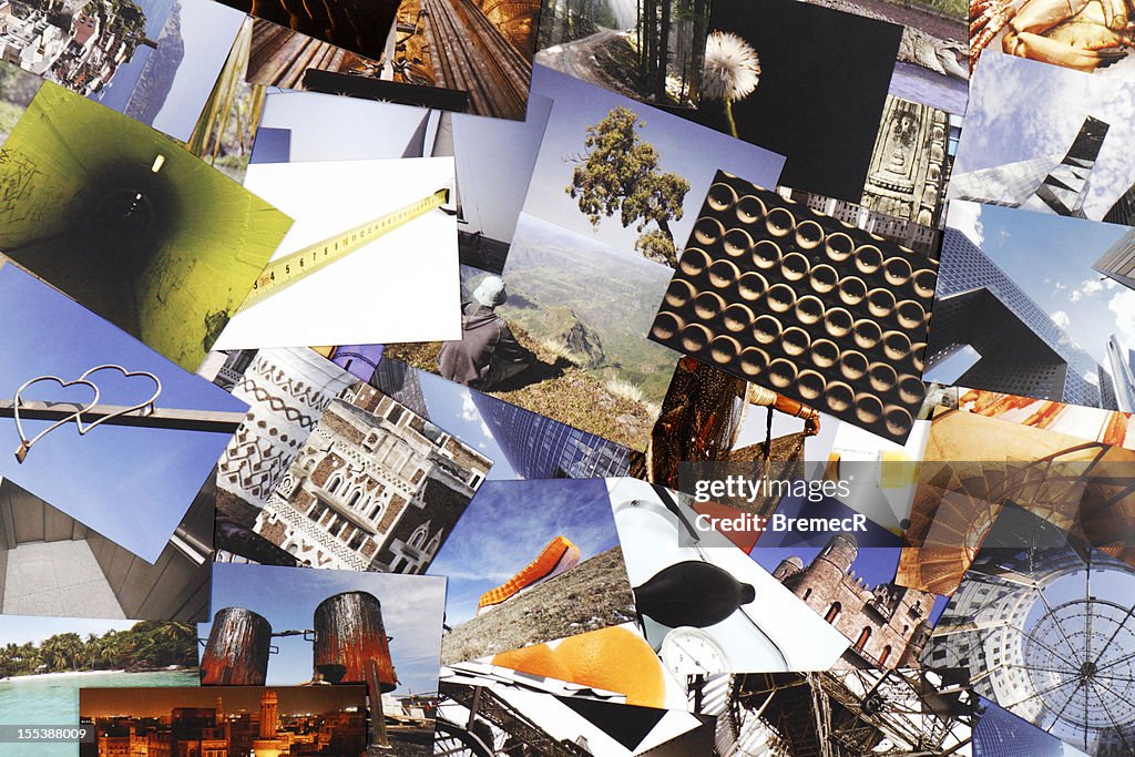 Lots of photograph collections in one image
