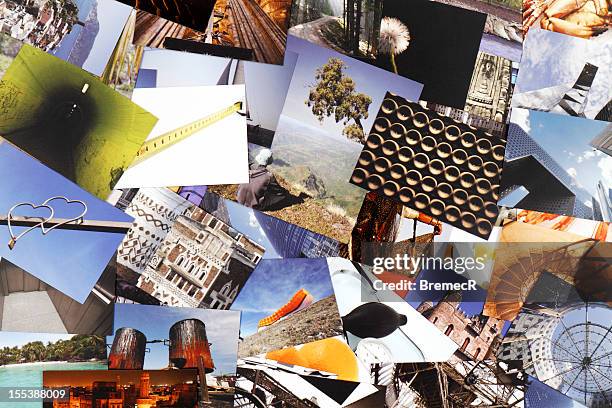 a colecção - photo collage imagens e fotografias de stock