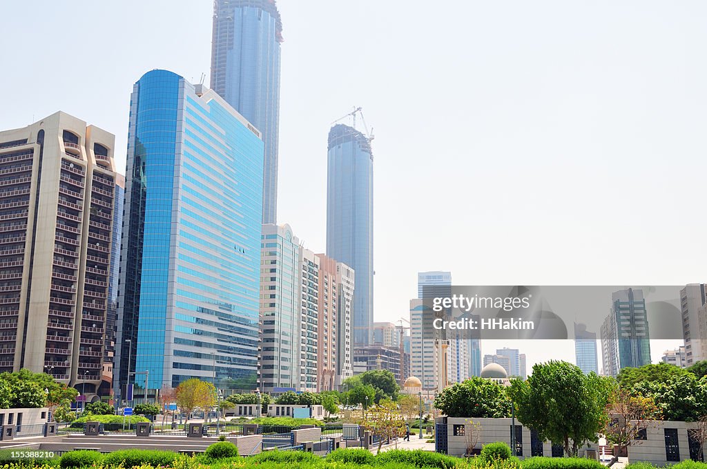 Abu Dhabi skyline