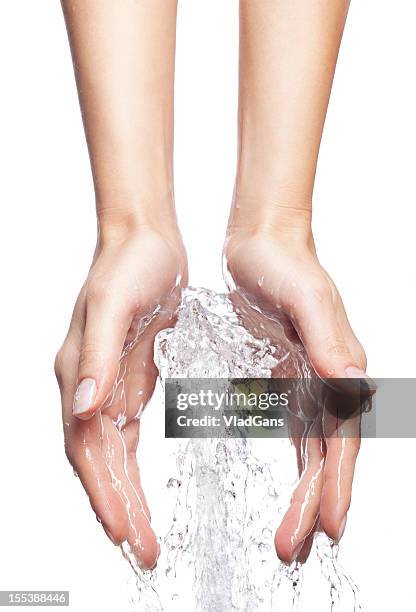 closeup of nice wet hand - women with nice legs bildbanksfoton och bilder