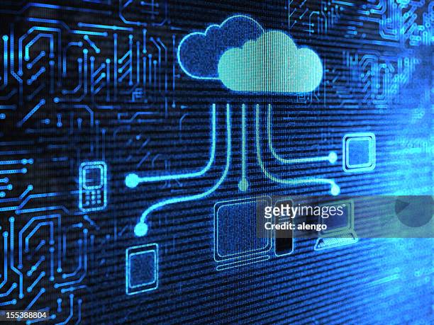 cloud computing - abstract cloud computing stock pictures, royalty-free photos & images