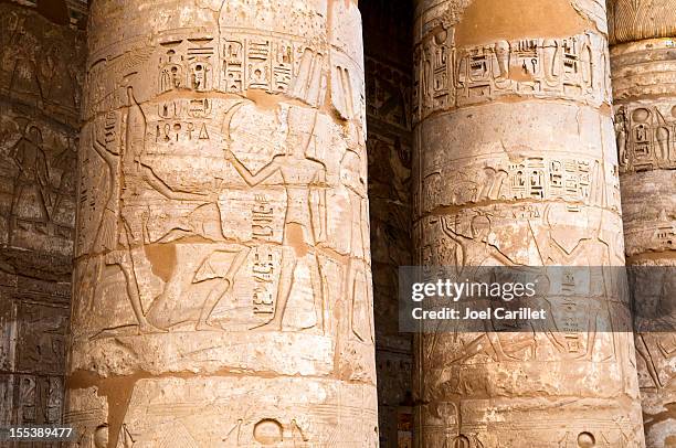 ancient egyptian temple - egyptian artifacts stock pictures, royalty-free photos & images