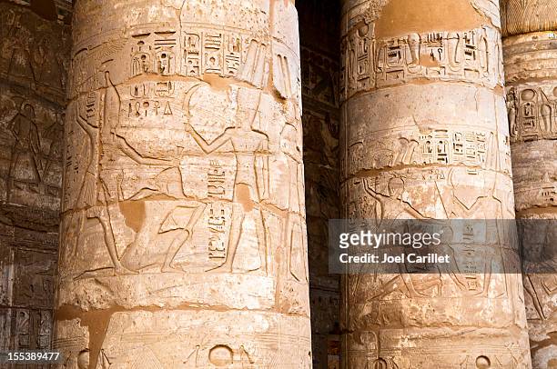antigo templo egípcio - civilização milenar - fotografias e filmes do acervo